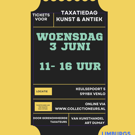 Taxatiedag Limburgs Museum - Woensdag 3 Juni 2026