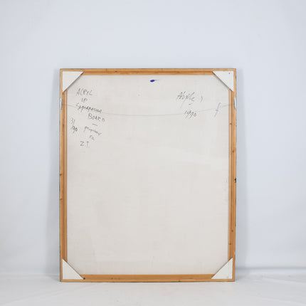 Abstract roze - Ad Snijders (1929-2010)