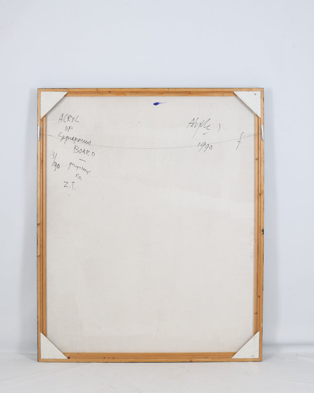 Abstract roze - Ad Snijders (1929-2010)