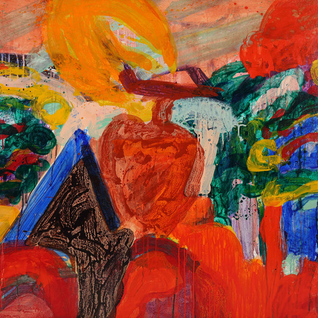 Kleurrijke compositie - Ad Snijders (1929-2010)