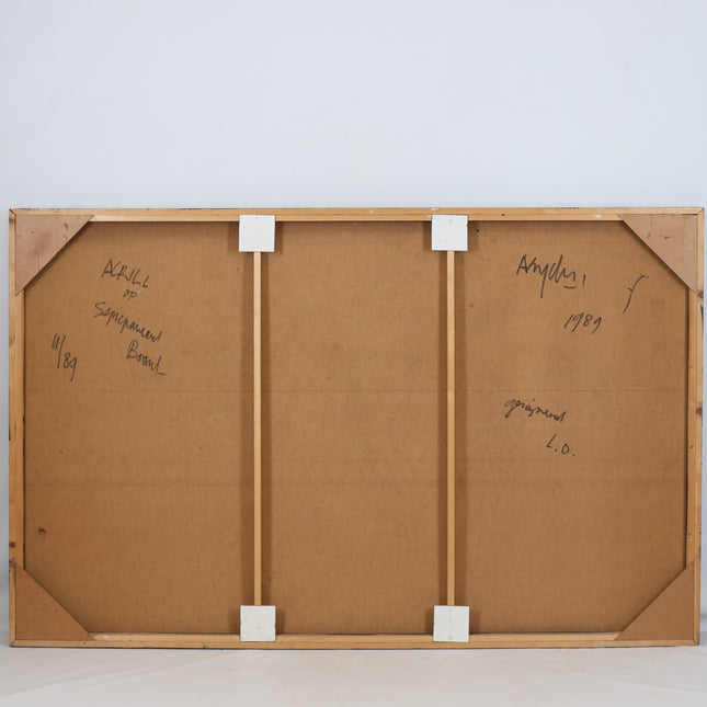 Kleurrijke compositie - Ad Snijders (1929-2010)