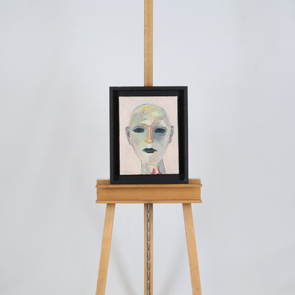 Gezicht blauwe lippen - Ad Snijders (1929-2010)