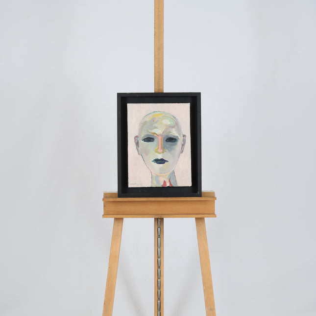 Gezicht blauwe lippen - Ad Snijders (1929-2010)