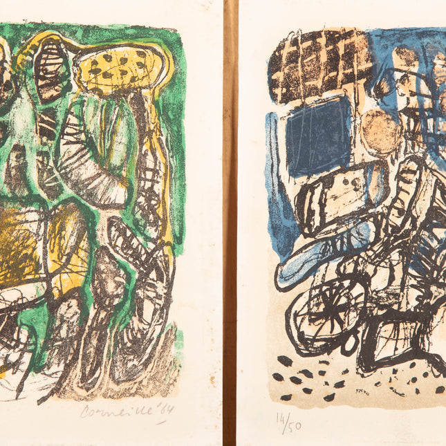 2 untitled lithographs, 1964