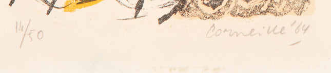2 untitled lithographs, 1964