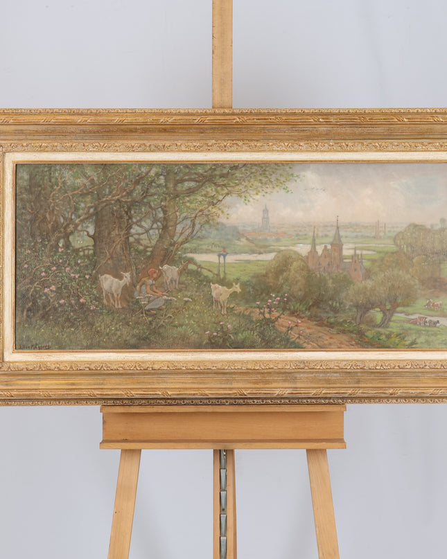 View of Arnhem with Doorwerth Castle