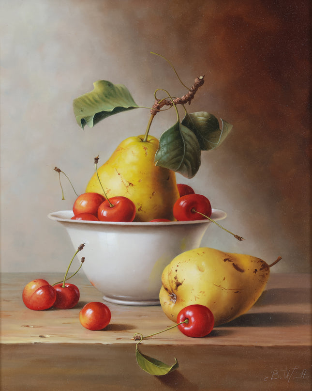 Pear still life