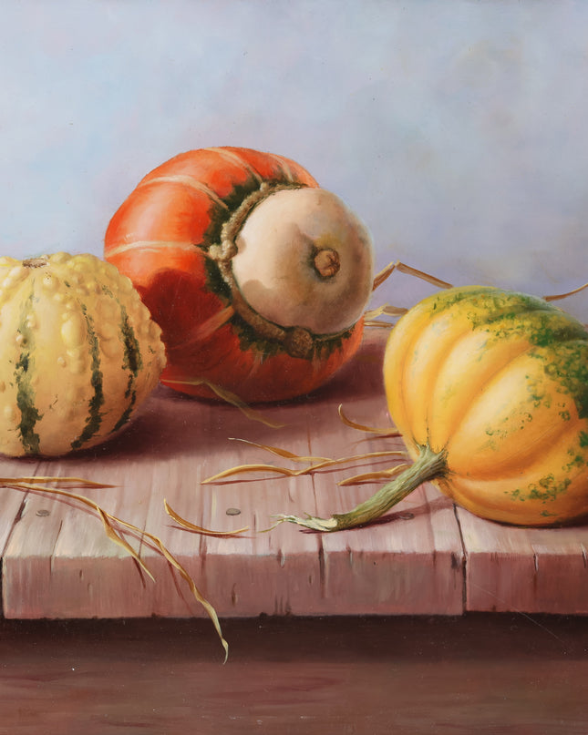 Still life pumpkins