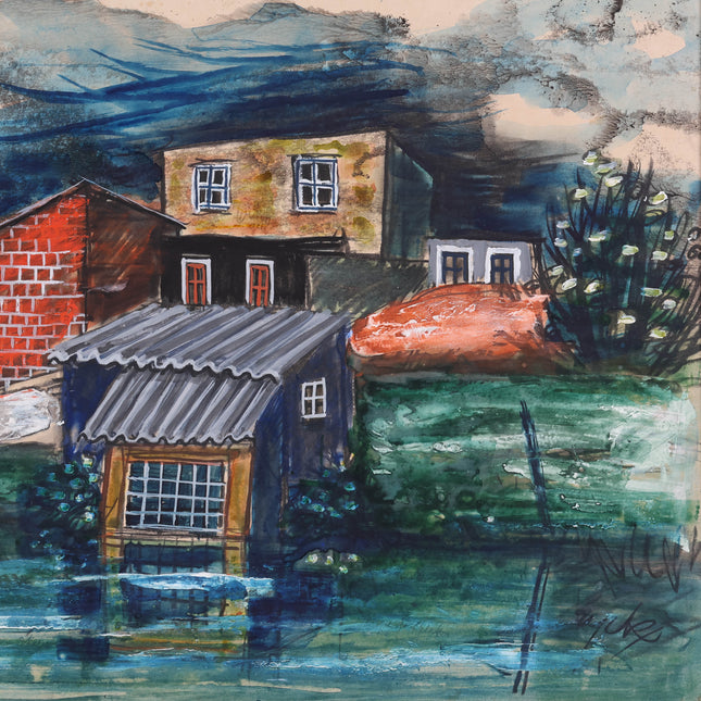 Charles Eyck (1897-1983) - Huizen in Frankrijk
