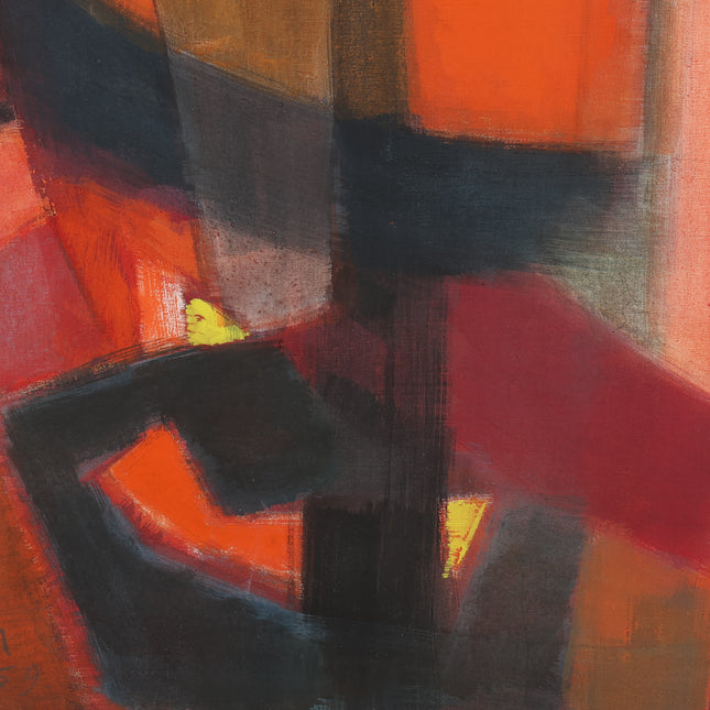 Composition en Rouge
