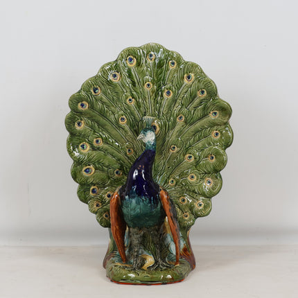 Paraplubak in de vorm van pauw