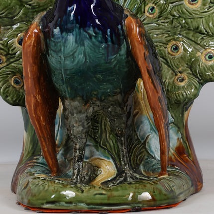 Paraplubak in de vorm van pauw