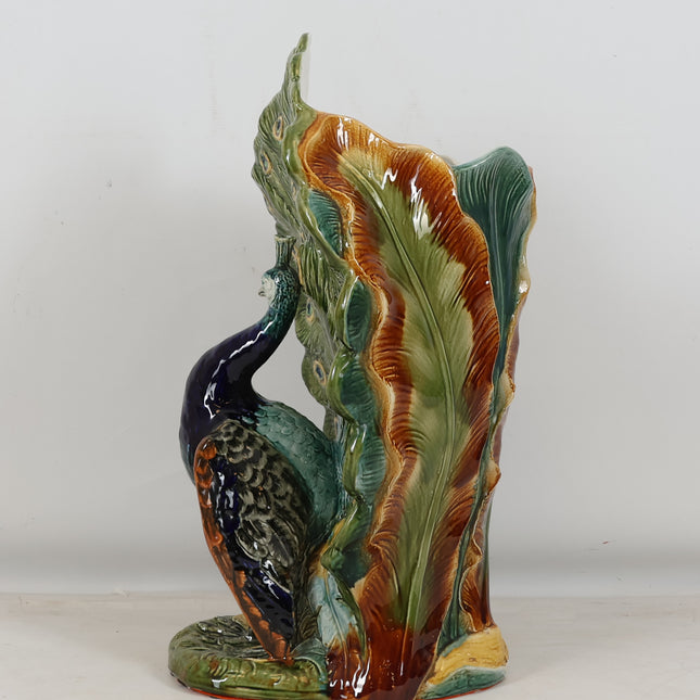 Paraplubak in de vorm van pauw