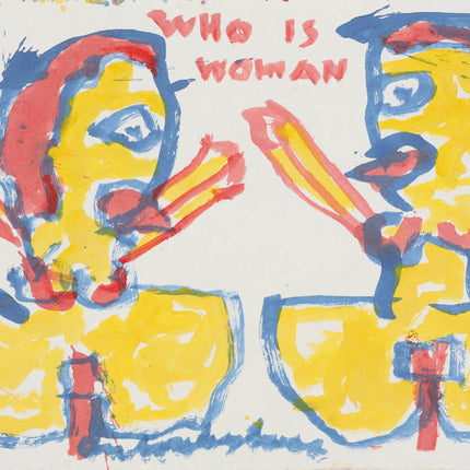 Who is Woman - Anton Heyboer (1924-2005)