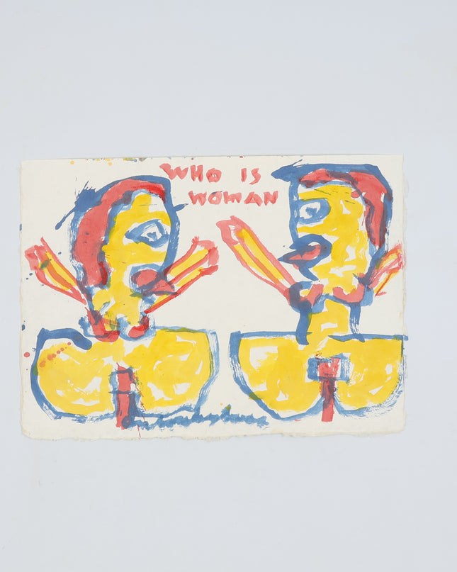 Who is Woman - Anton Heyboer (1924-2005)