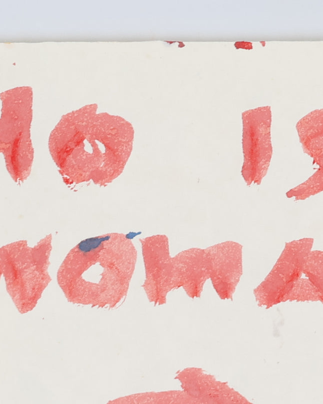 Who is Woman - Anton Heyboer (1924-2005)