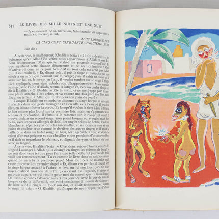 Le livre des mille nuits et une nuit- Geïllustreerde editie door Kees van Dongen