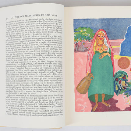 Le livre des mille nuits et une nuit- Geïllustreerde editie door Kees van Dongen