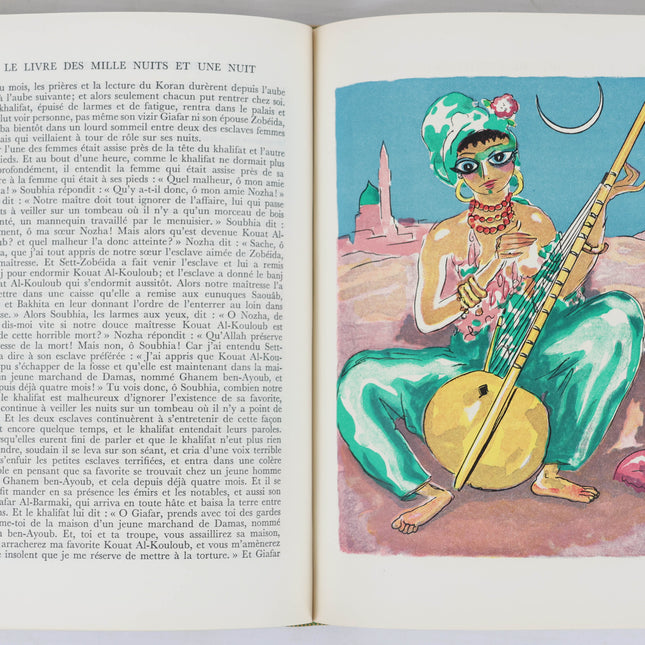 Le livre des mille nuits et une nuit- Geïllustreerde editie door Kees van Dongen