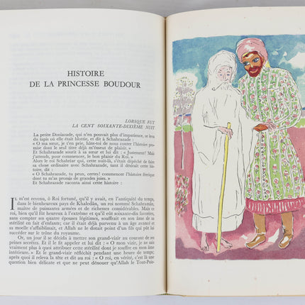 Le livre des mille nuits et une nuit- Geïllustreerde editie door Kees van Dongen