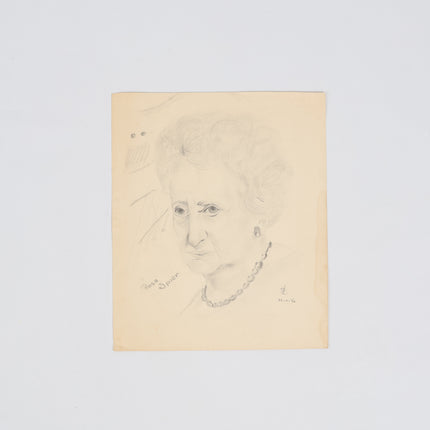 Portret van Rosa Spier