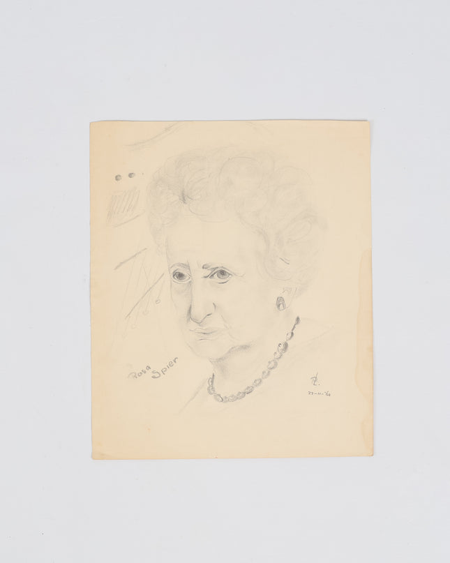 Portret van Rosa Spier