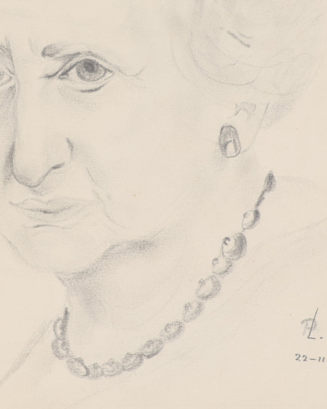Portret van Rosa Spier
