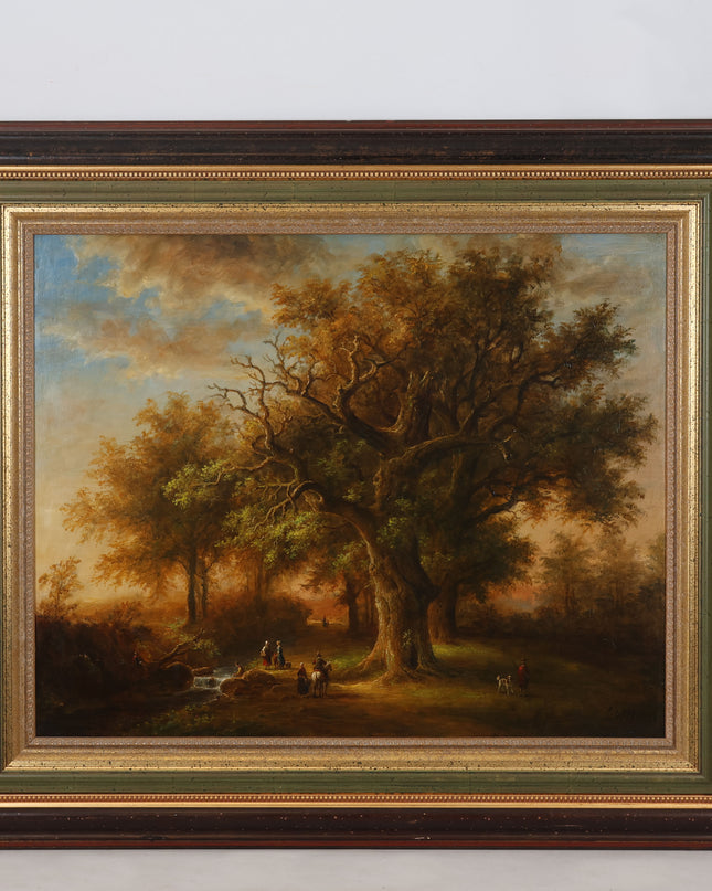 Landschap met figuren