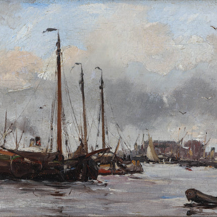 Havengezicht - Hobbe Smith (1862-1942)