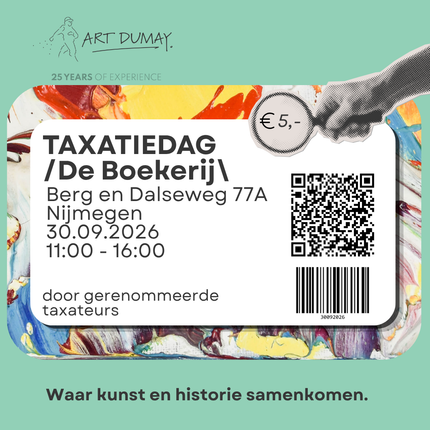 Taxatiedag De Boekerij Nijmegen - Woensdag 30 september