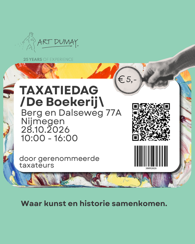 Taxatiedag De Boekerij Nijmegen - Woensdag 28 oktober
