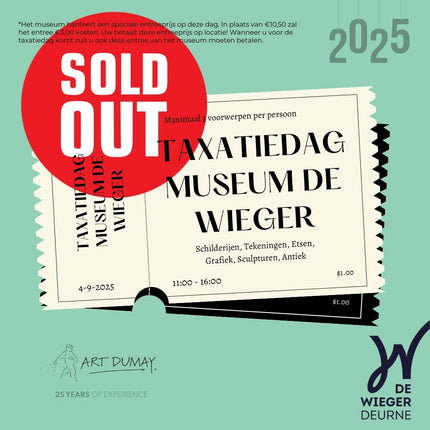Taxatiedag Museum de Wieger - Deurne -2025 UITVERKOCHT