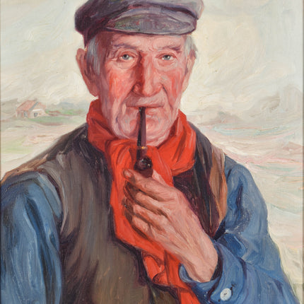 Portret van een boer - Reinier Pynenburg (1884-1968)