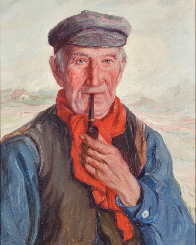 Reinier Pynenburg (1884-1968) - Portret van een boer