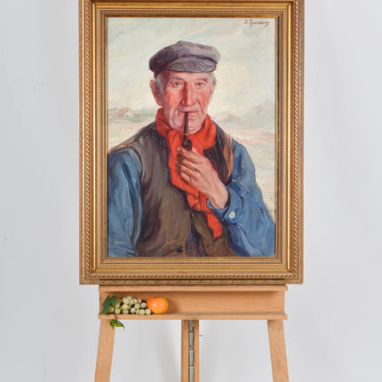 Portret van een boer - Reinier Pynenburg (1884-1968)