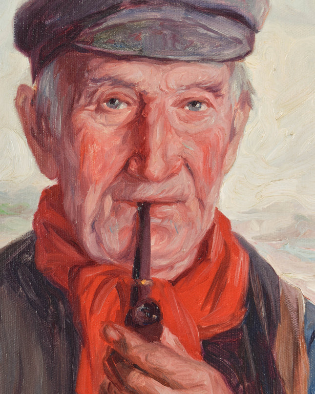 Reinier Pynenburg (1884-1968) - Portret van een boer