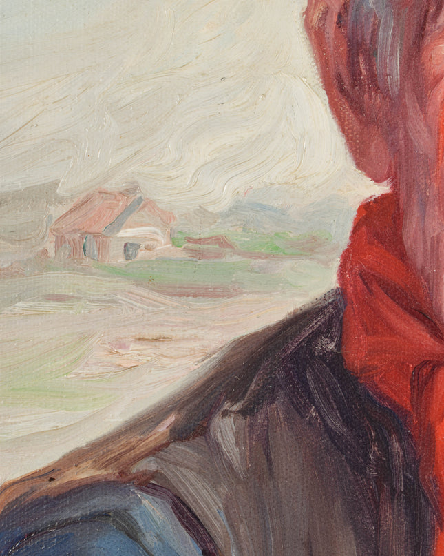 Reinier Pynenburg (1884-1968) - Portret van een boer