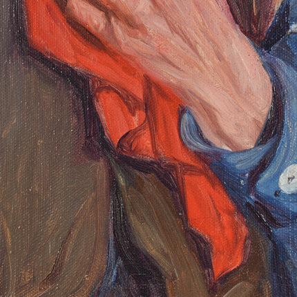 Portret van een boer - Reinier Pynenburg (1884-1968)