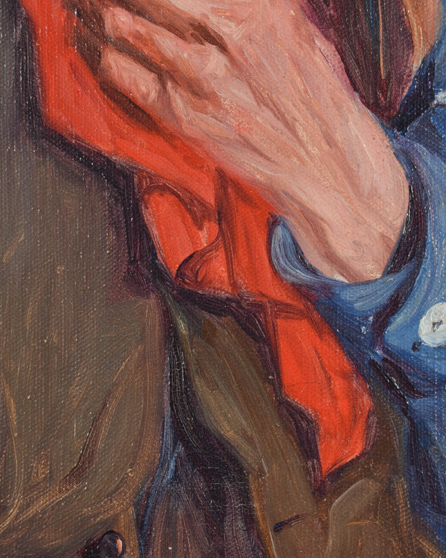 Reinier Pynenburg (1884-1968) - Portret van een boer