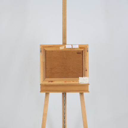 Winterlandschap met ondergelopen land