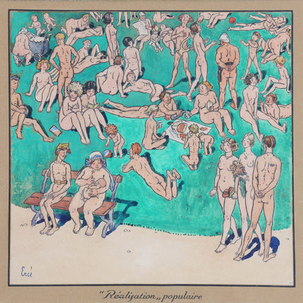 Réalisation populaire - Louis Marie 'Rene' Choprix (1888-1972)