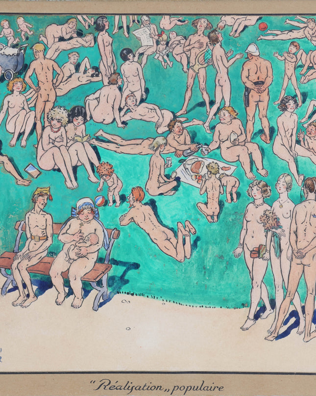 Réalisation populaire - Louis Marie 'Rene' Choprix (1888-1972)