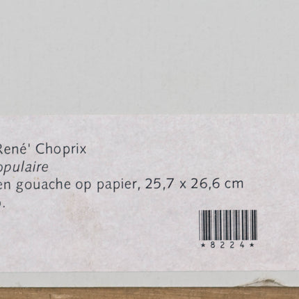Réalisation populaire - Louis Marie 'Rene' Choprix (1888-1972)
