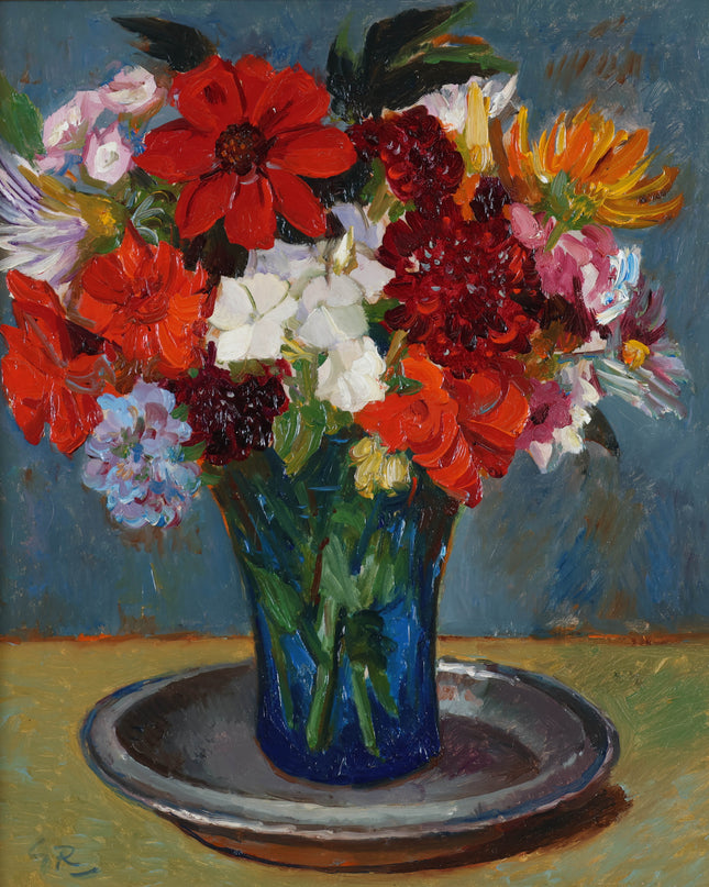 Vaas met bloemen - Gé Röling (1904-1981)