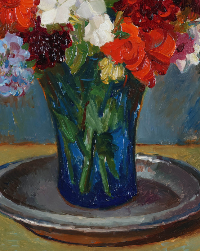 Vaas met bloemen - Gé Röling (1904-1981)
