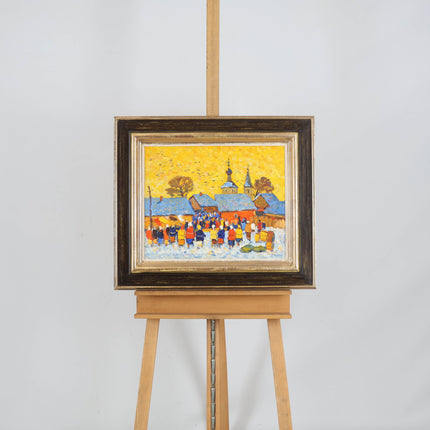 Eugen Markov (1939) - Kerk in de winter