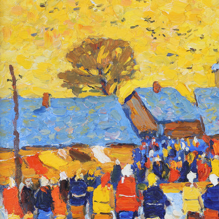 Eugen Markov (1939) - Kerk in de winter