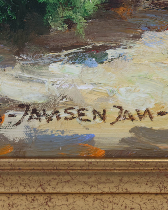 Geert-Jan Jansen (1943) - Scène de rue