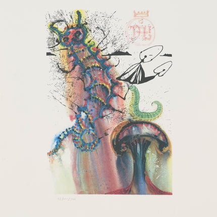 Advice from a Caterpillar - Salvador Dali (1904-1989)
