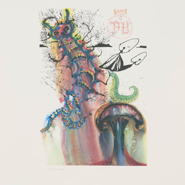 Advice from a Caterpillar - Salvador Dali (1904-1989)